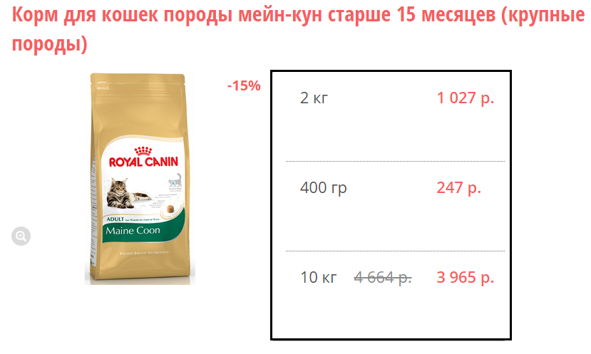 Pienso para Maine Coon de Royal Canin
