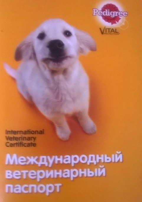 Pasaporte del perro