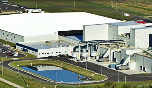 Fábrica de producción de alimentos Hills en Kansas