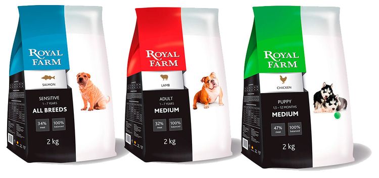 Pienso seco para perros Royal Farm