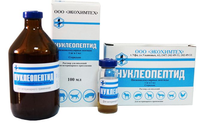 Nucleopéptido para perros