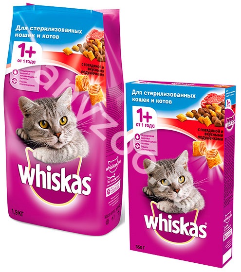 Pienso seco Whiskas