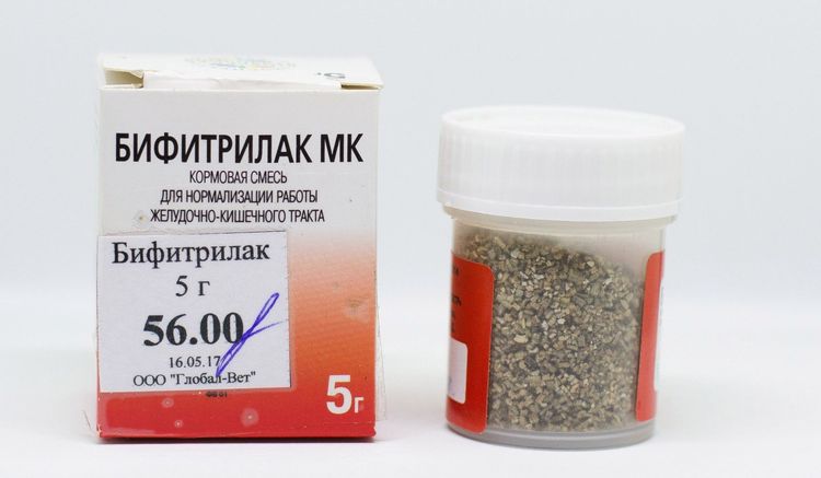 Bifitrilak-Pulver für Katzen