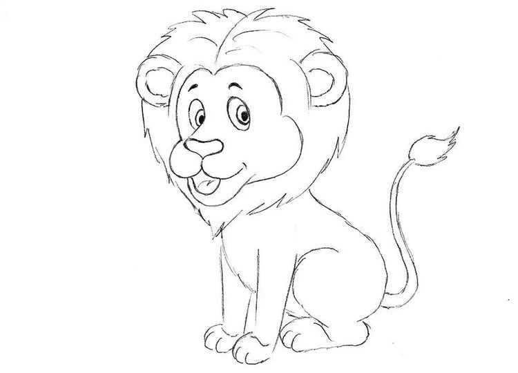 Cómo dibujar un león