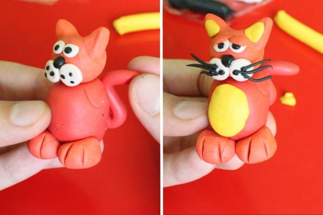 Clase magistral: gato con botas de plastilina