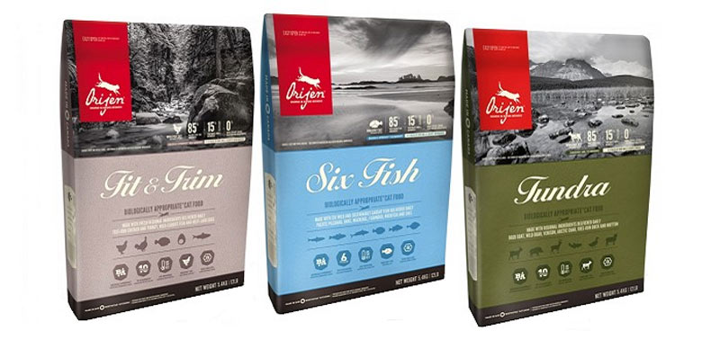 Orijen - un alimento caro y de calidad para gatos