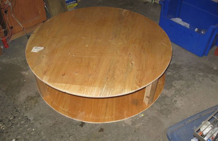 Rueda de ejercicio para gatos hecha en casa