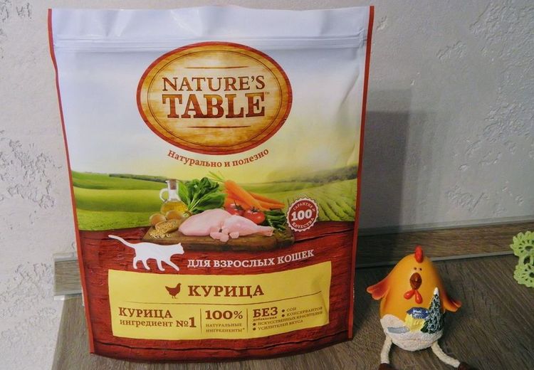 Comida para gatos Nature's Table