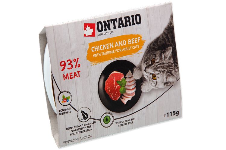 Comida para gatos Ontario