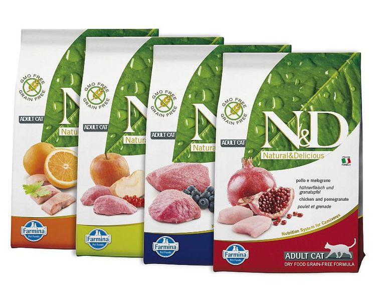 Línea de piensos Natural & Delicious (N&D)