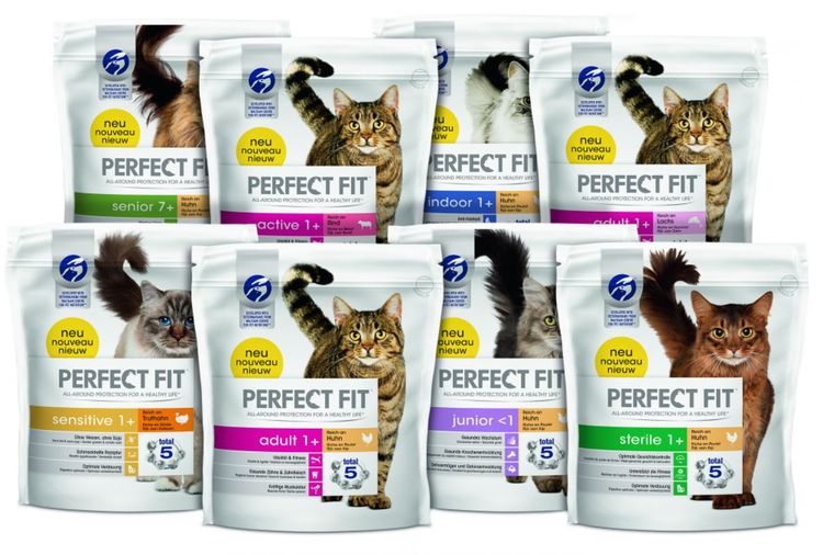 Gama completa de alimentos Perfect Fit