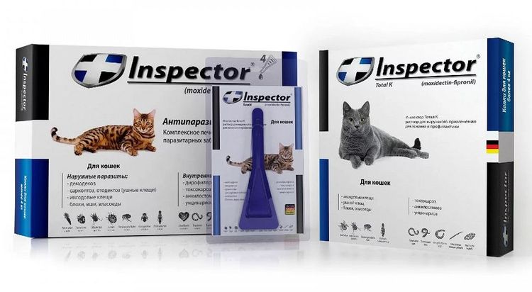 Inspector Total para gatos