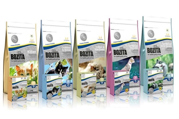 Gama de alimentos Bozita