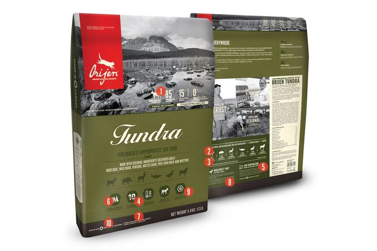 Pienso para gatos Orijen Tundra
