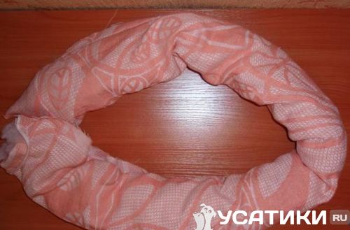 Rellenar los laterales con guata de poliéster
