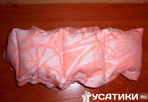Coser las costuras transversales