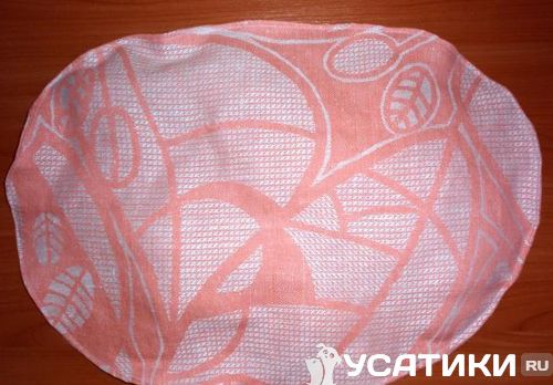 Coser la pieza alrededor de la circunferencia