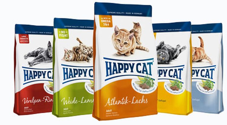 Línea de alimentos Happy Cat