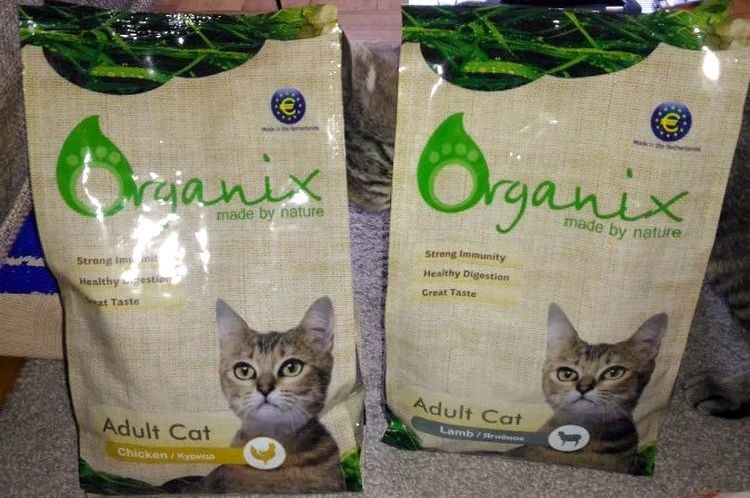 Alimento para gatos Organix