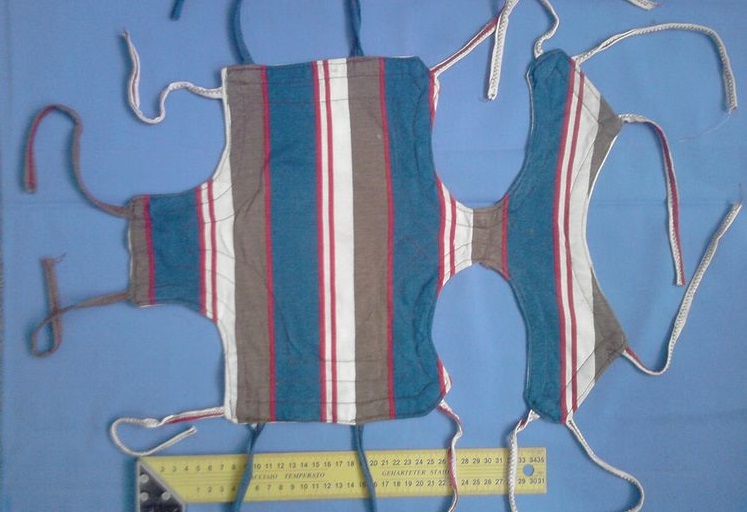 Manta para gato terminada