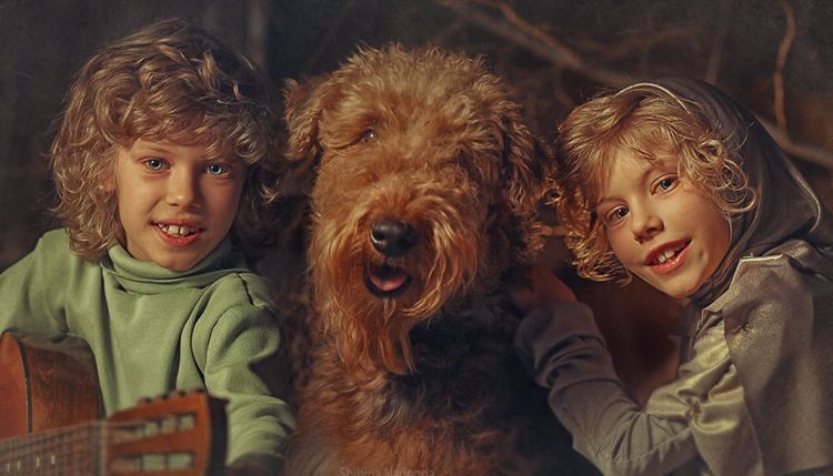 El perro de la película Las aventuras de Electrónico