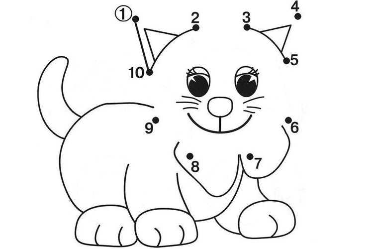Gato para colorear