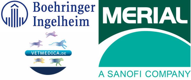 Logotipo de la empresa Merial