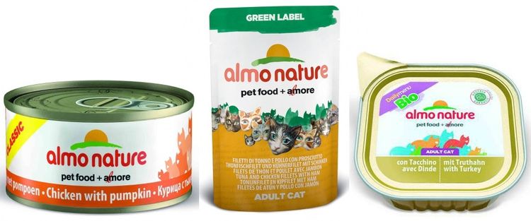 Surtido de Almo Natúr para gatos