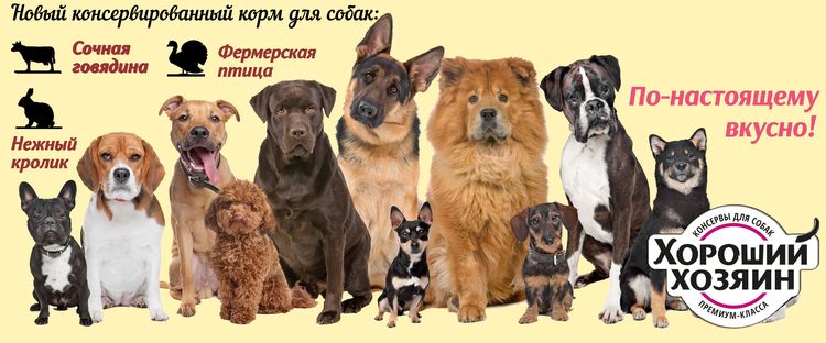 Hundefutter Choroschi Chosjain