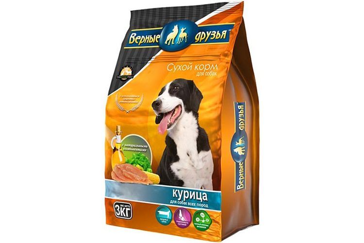 Alimento seco para perros Fieles Amigos con pollo