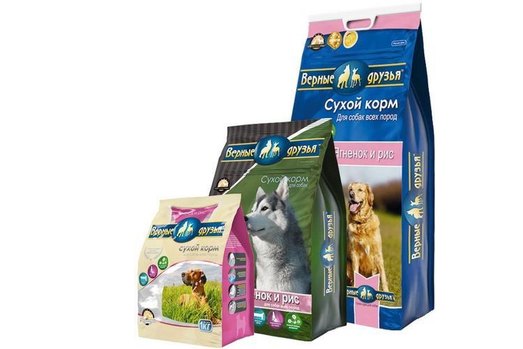 Piensos para perros Vernye Druzya