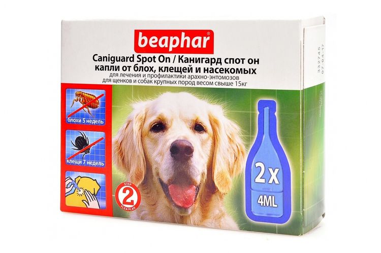 Beaphar contra pulgas y garrapatas