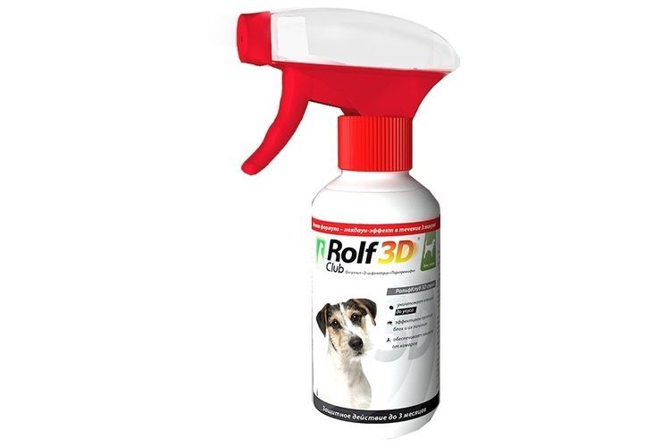 Spray Rolf Club 3D para perros