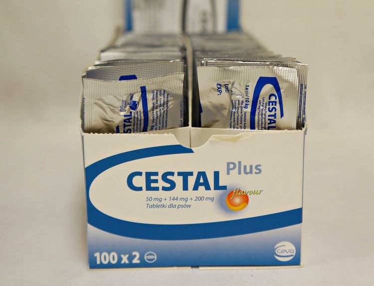Cestal para perros por unidad