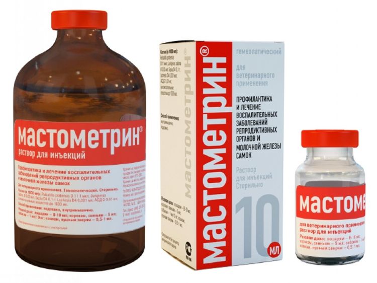Mastometrina para perros