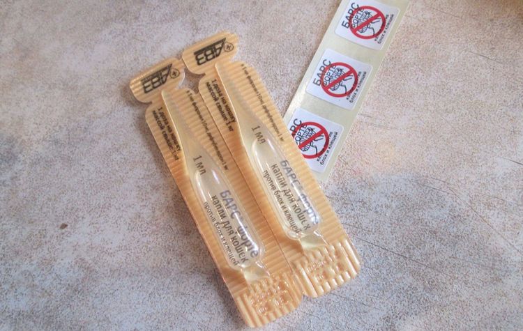Pipetas antipulgas Bars