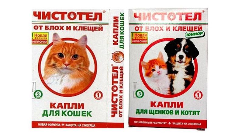 Gotas antipulgas Chistotel