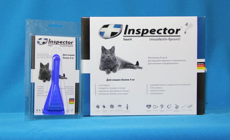 Gotas antipulgas Inspector