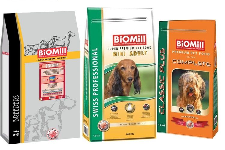 Surtido de Biomill para perros