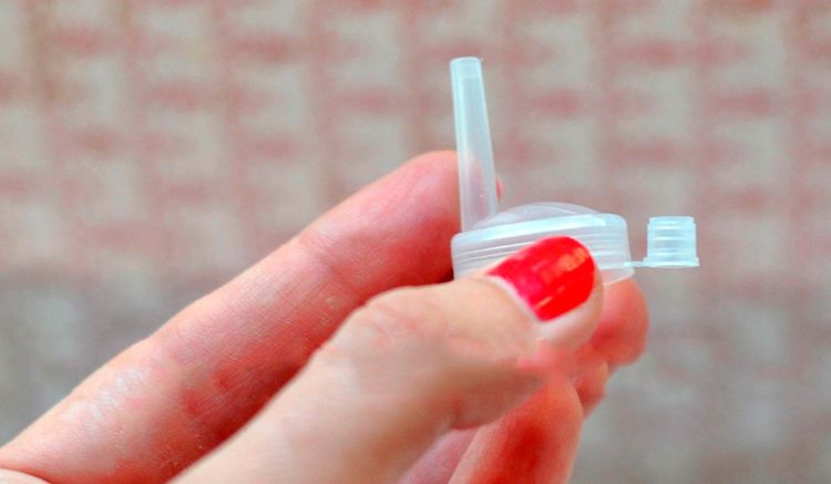 Adaptador cuentagotas para el frasco