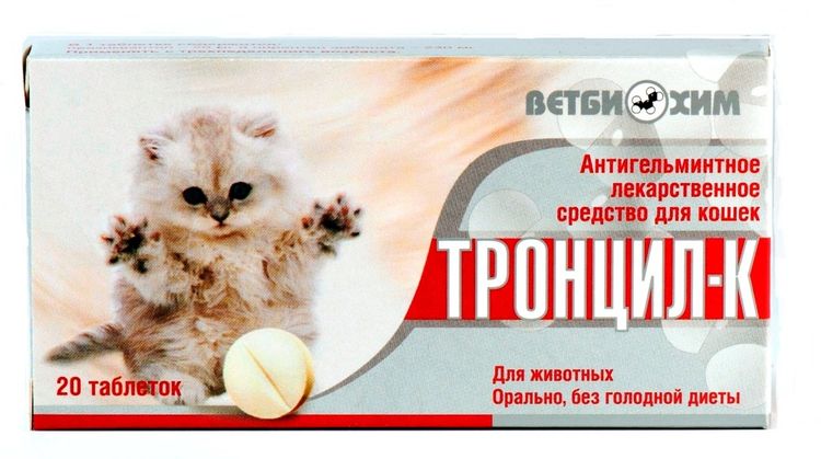 Troncil-K para gatos