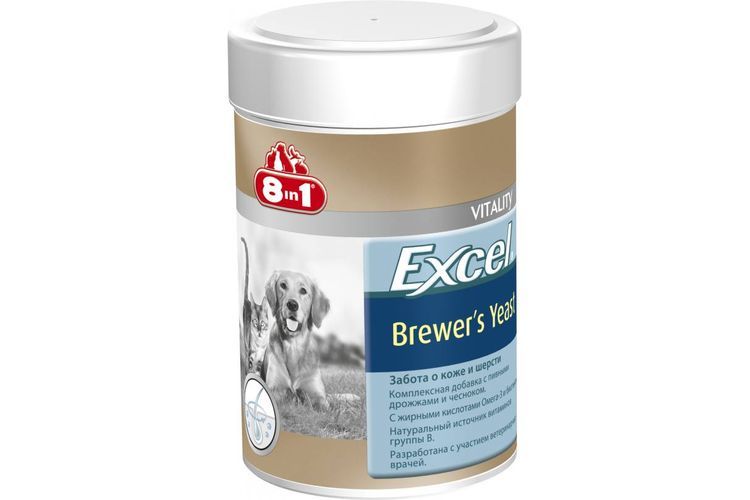 Levadura de cerveza «8 en 1 Excel Brewer’s Yeast»