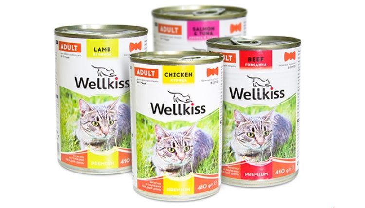 Dosenfutter für Katzen Wellkiss