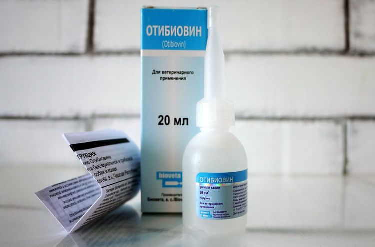 Otibiovin - gotas óticas para gatos