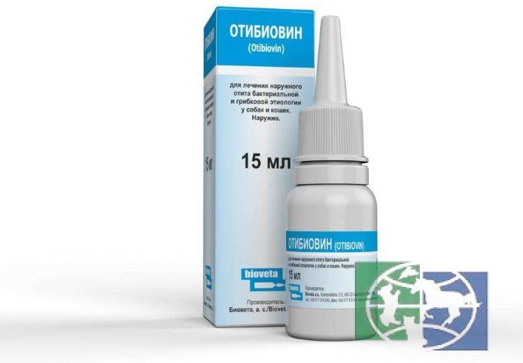 Otibiovin - gotas óticas para gatos