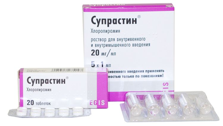 Antihistamínico Suprastin