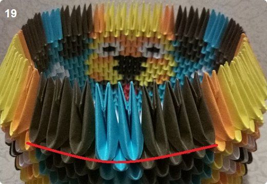 Tutorial de origami modular: perro-dulcera