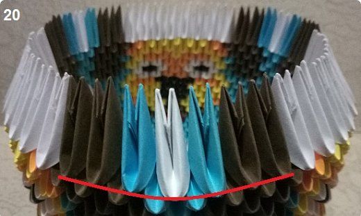 Tutorial de origami modular: perro-dulcera