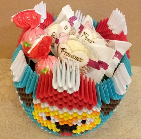 Tutorial de origami modular: perro-dulcera