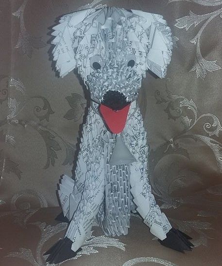 MK Artemón en la técnica del origami modular